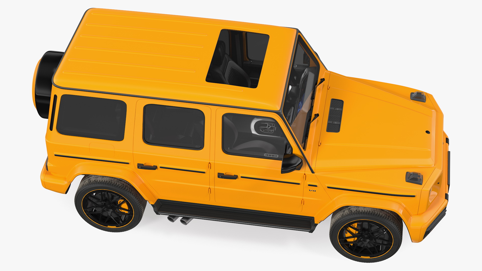 3D model Luxury SUV Generic Rigged