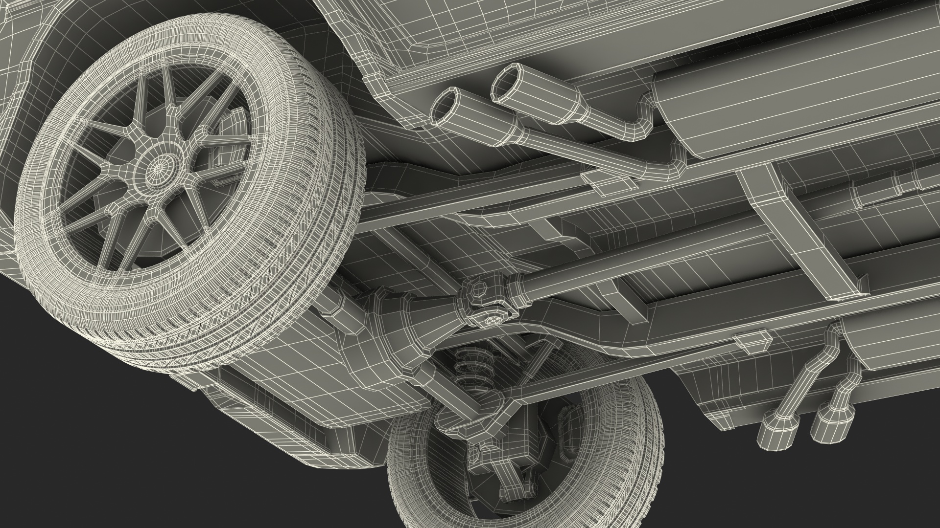 3D model Luxury SUV Generic Rigged