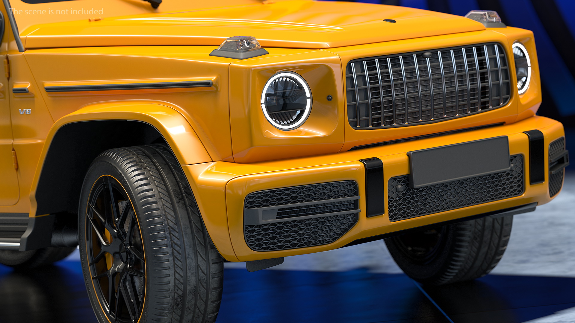 3D model Luxury SUV Generic Rigged