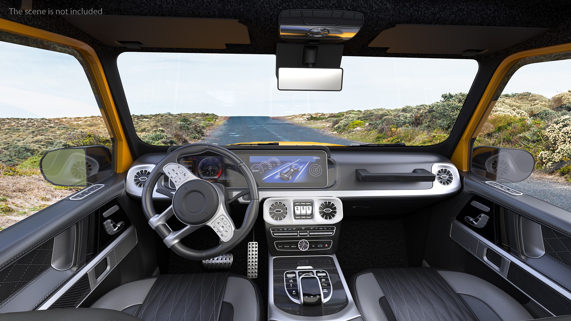 3D model Luxury SUV Generic Rigged