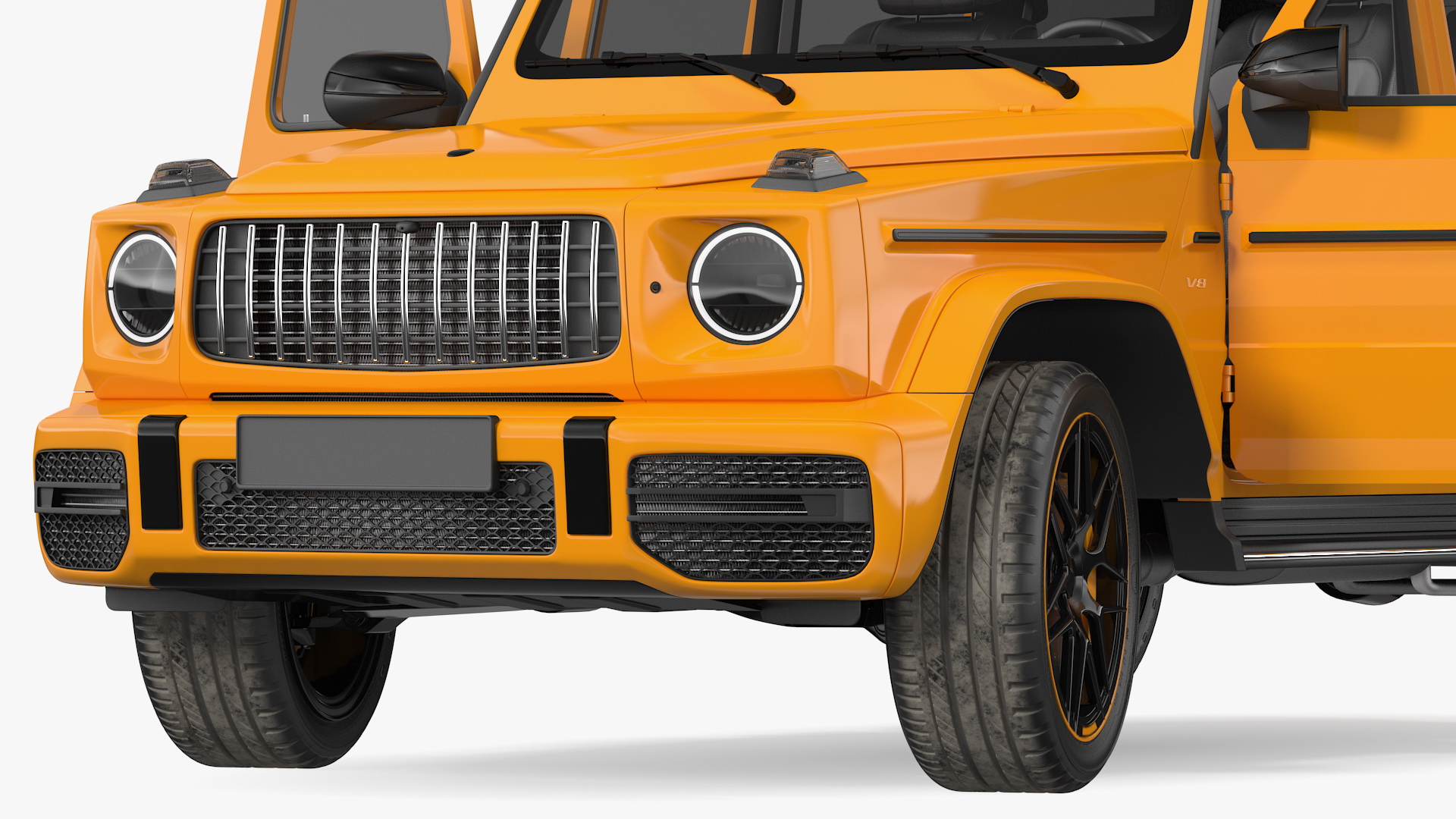3D model Luxury SUV Generic Rigged