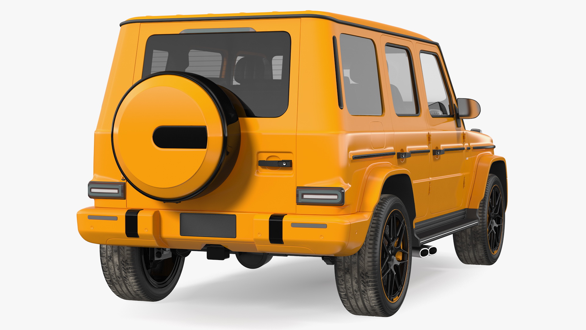 3D model Luxury SUV Generic Rigged