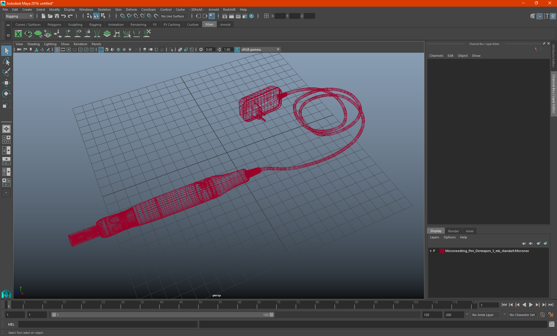 3D model Skin Needling Device