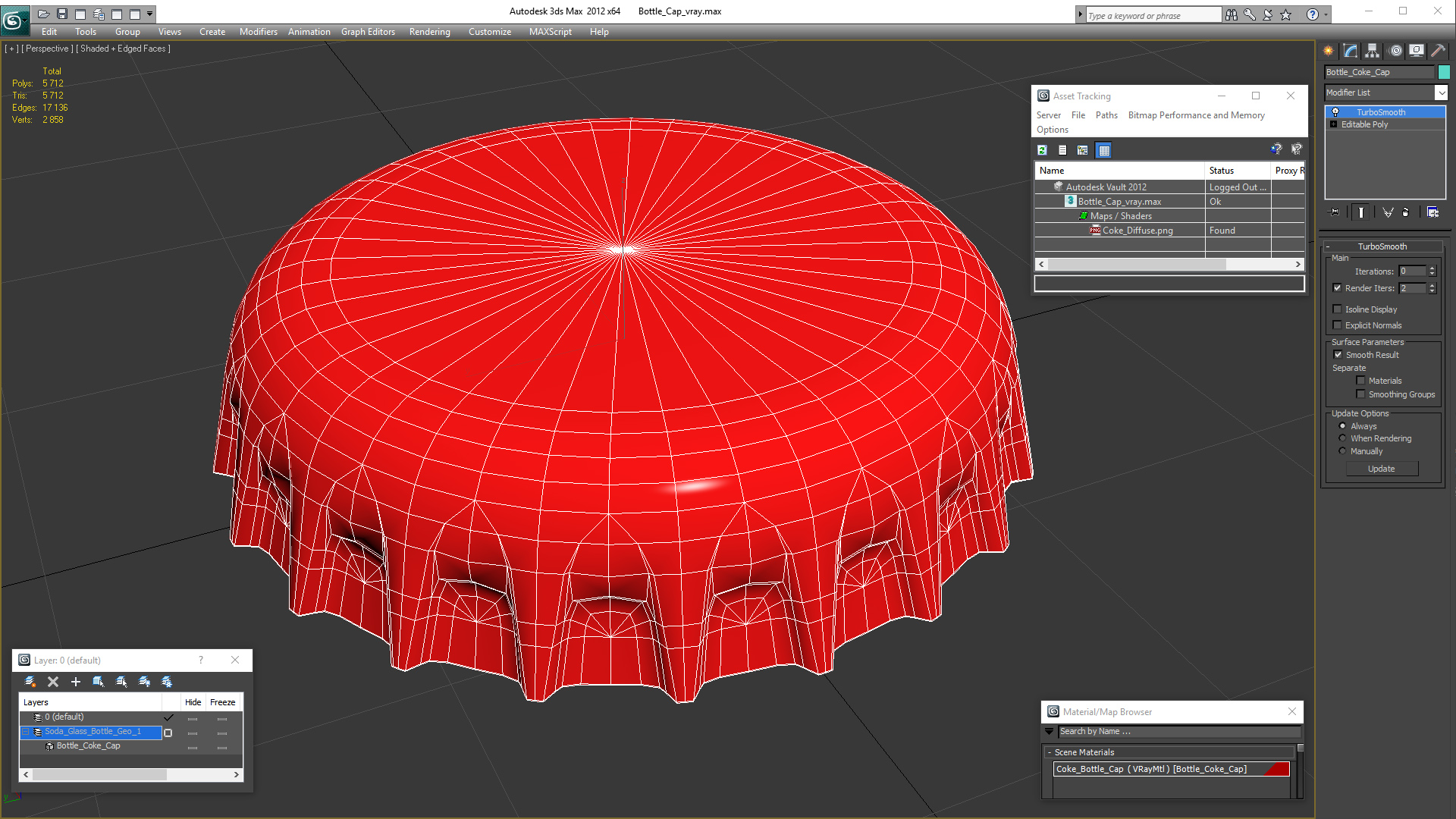 3D model Bottle Cap