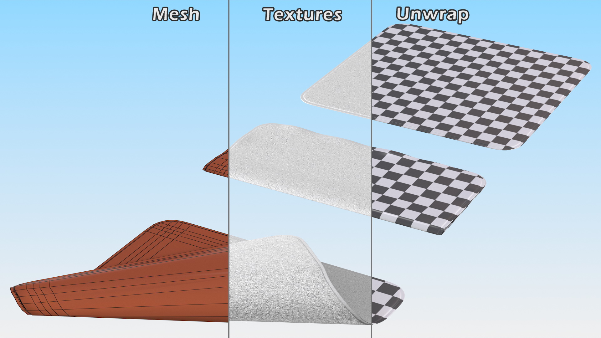 3D model Apple Polishing Cloth Set