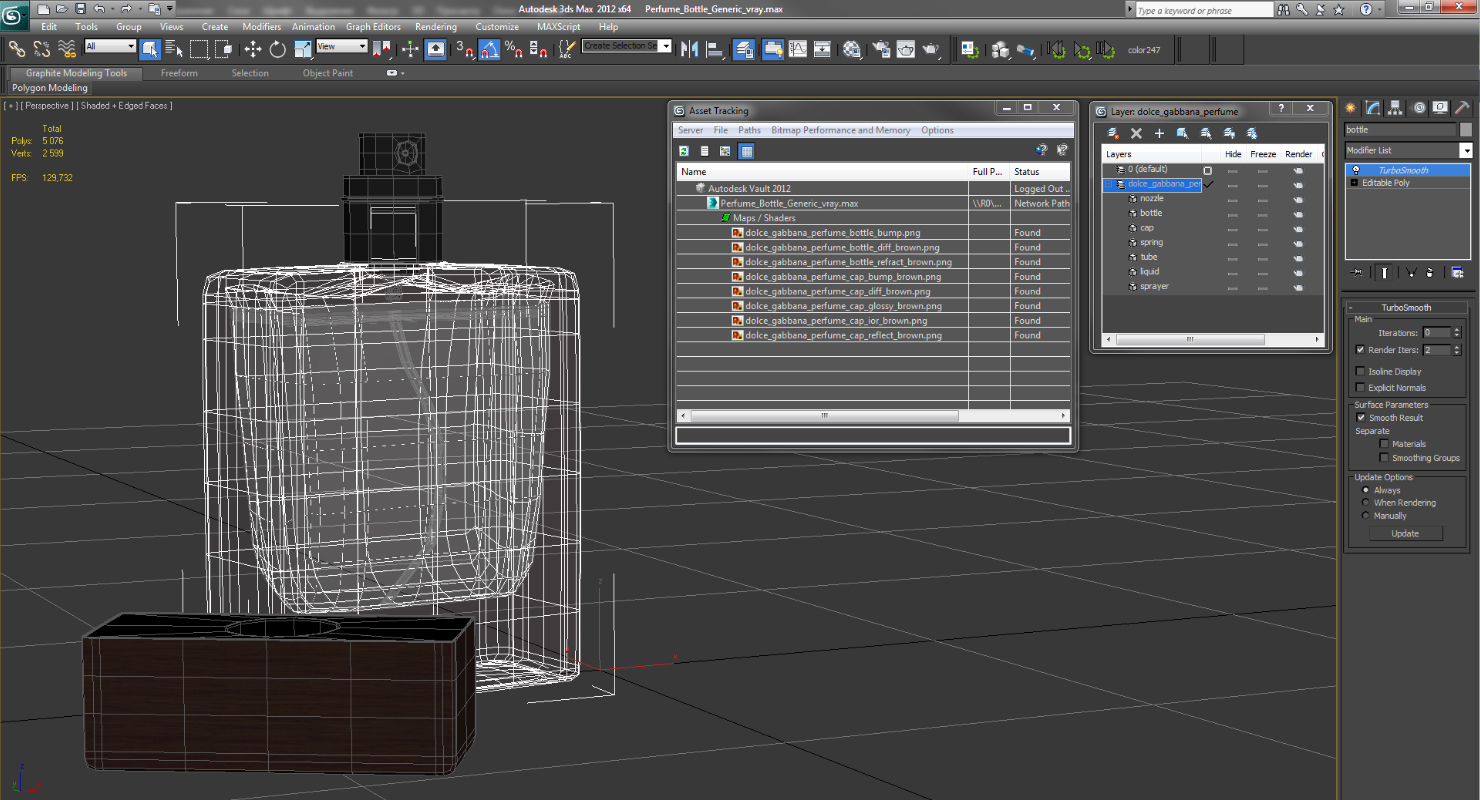 Perfume Bottle Generic 3D