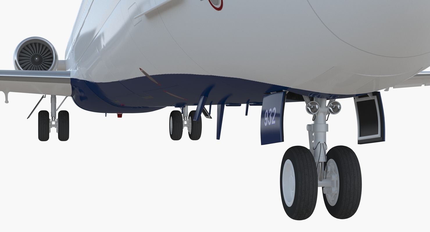 3D McDonnell Douglas MD88 Delta model