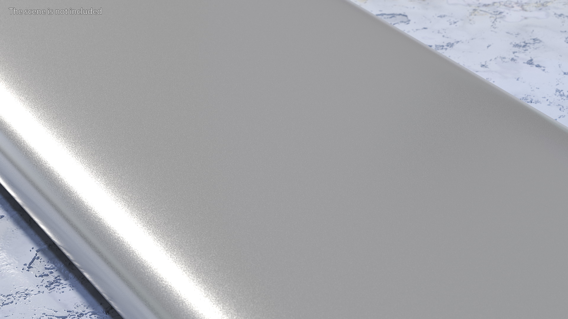 Type A and C Power Bank 10000mAh Silver 3D model