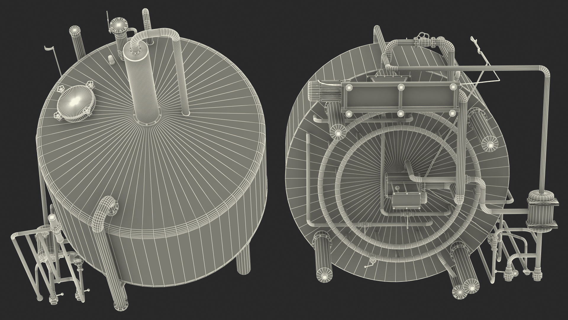 3D model Alcohol Distillation Equipment