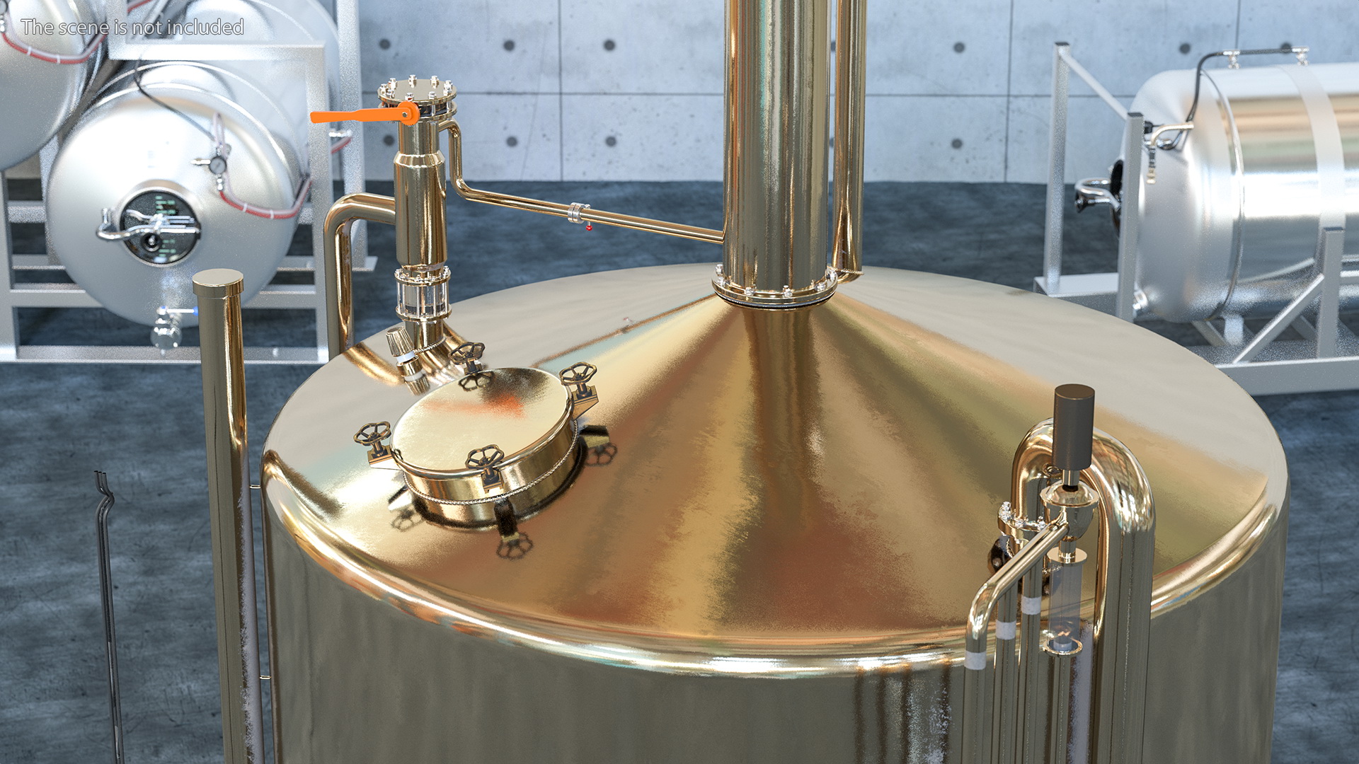 3D model Alcohol Distillation Equipment