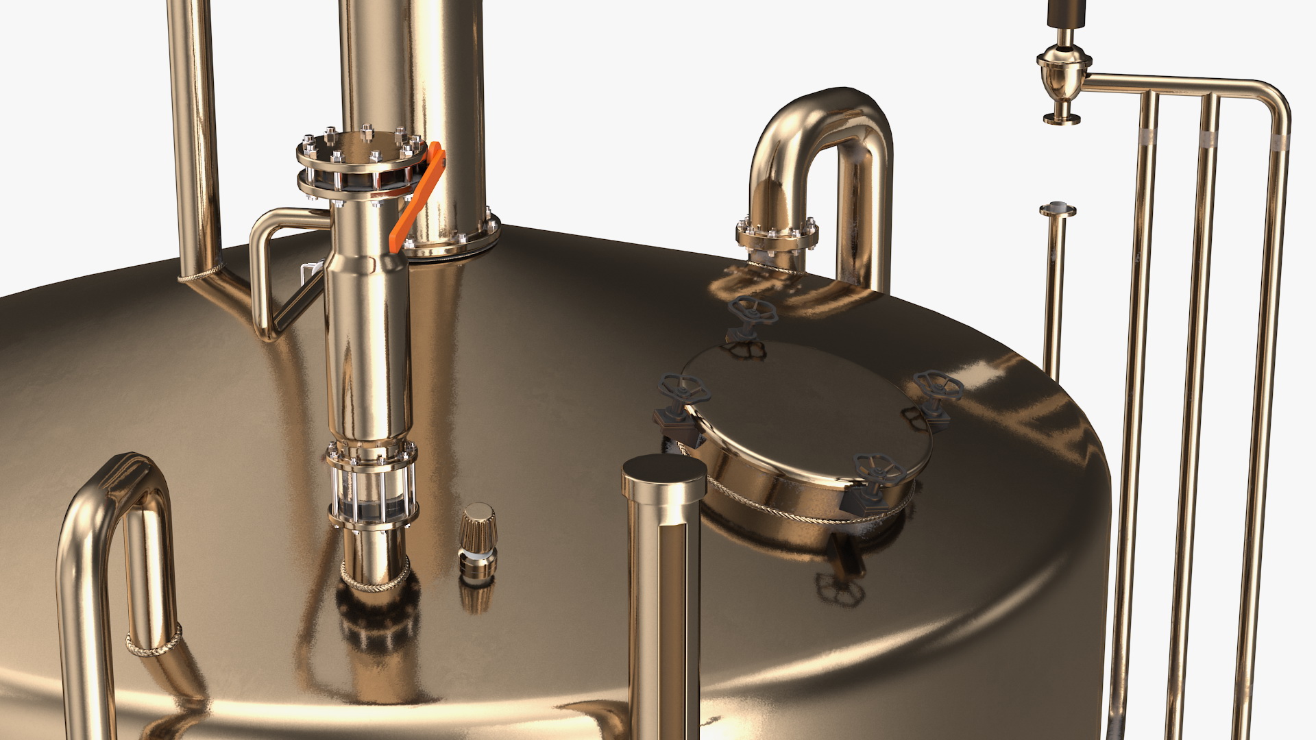 3D model Alcohol Distillation Equipment