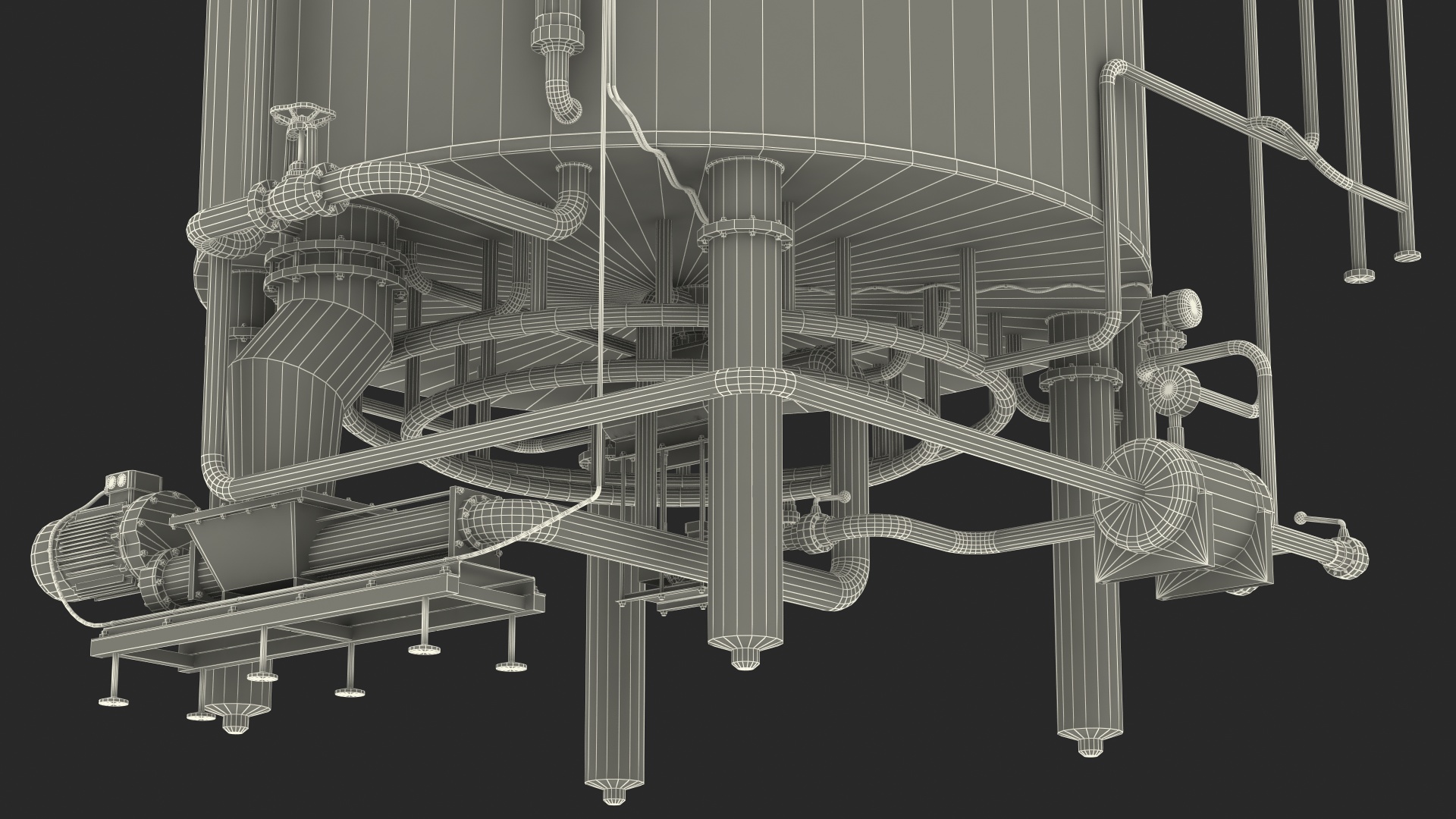 3D model Alcohol Distillation Equipment