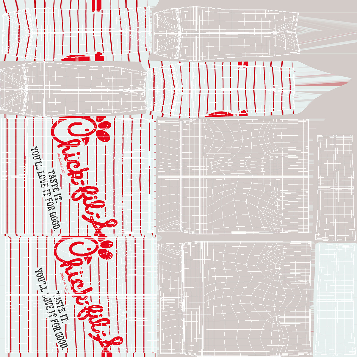 Chick fil A Paper Takeout Bag, view 11