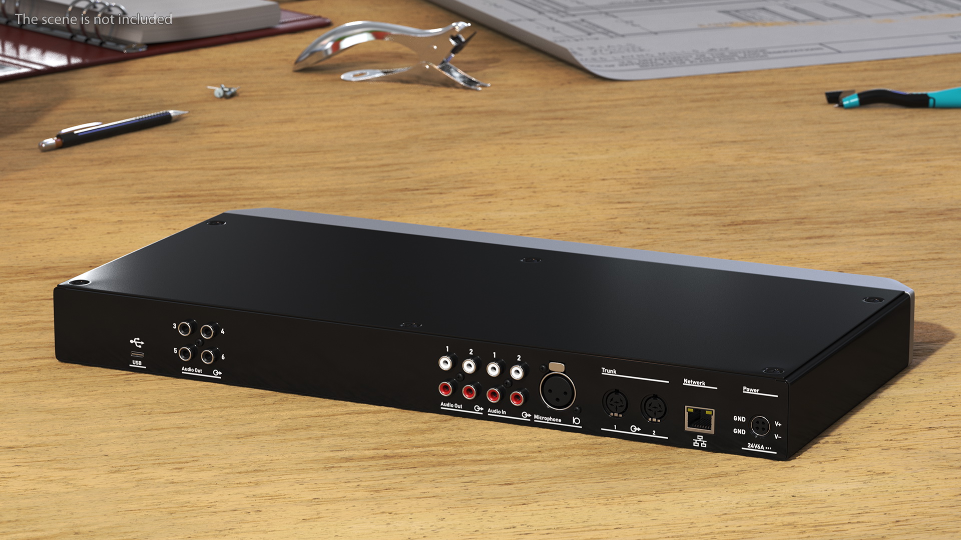 3D Bosch CCSD CURD Control Unit with Recorder and DAFS