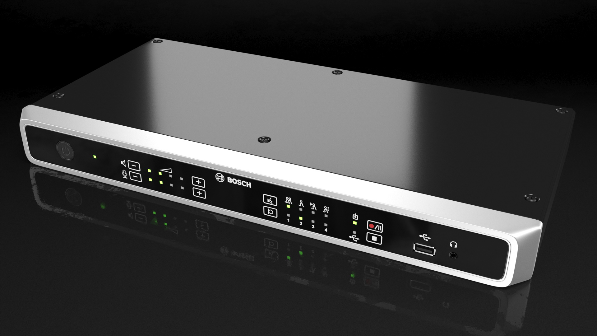 3D Bosch CCSD CURD Control Unit with Recorder and DAFS