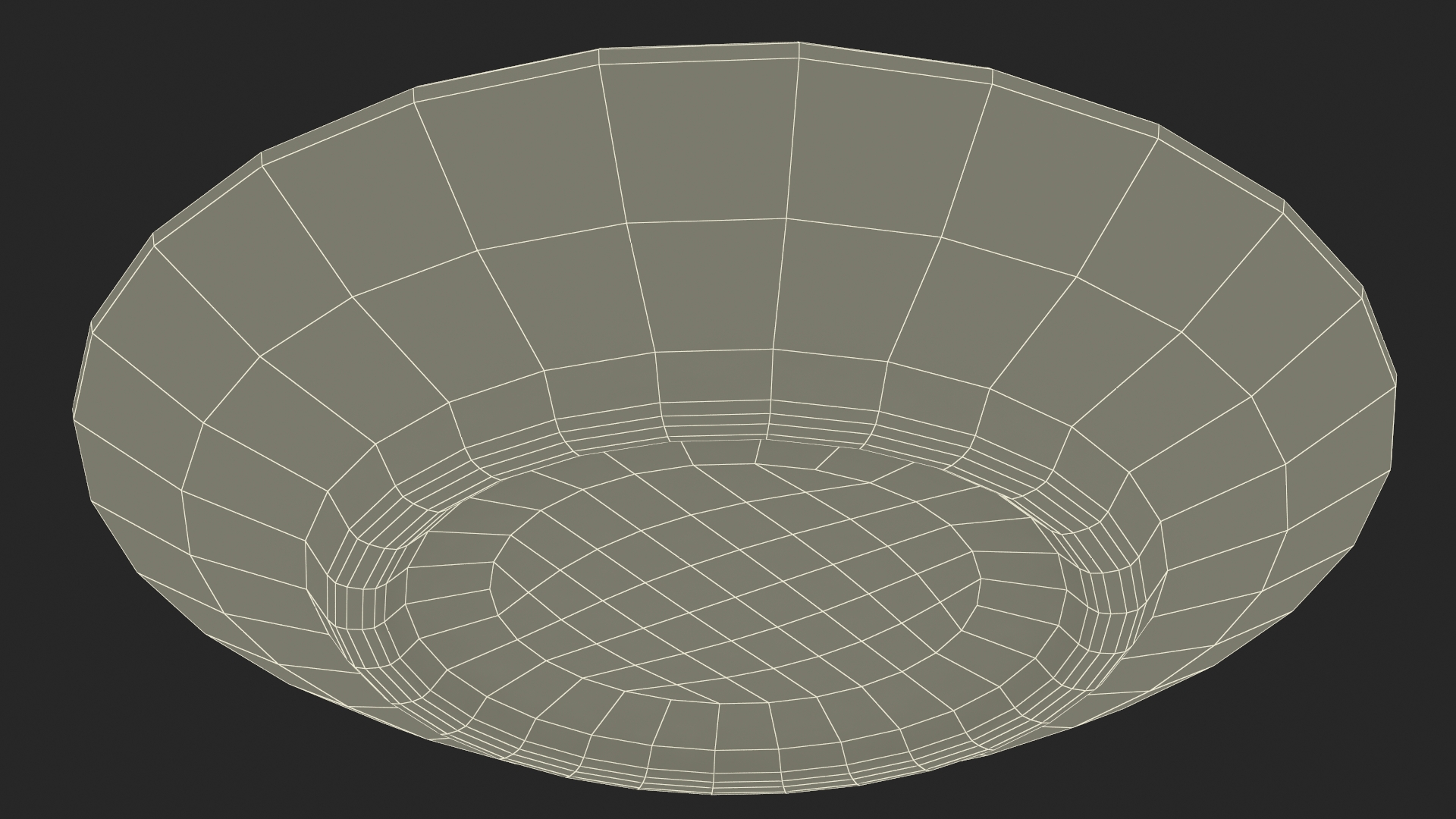 3D model Peeled Mandarin Split into Segments on White Plate