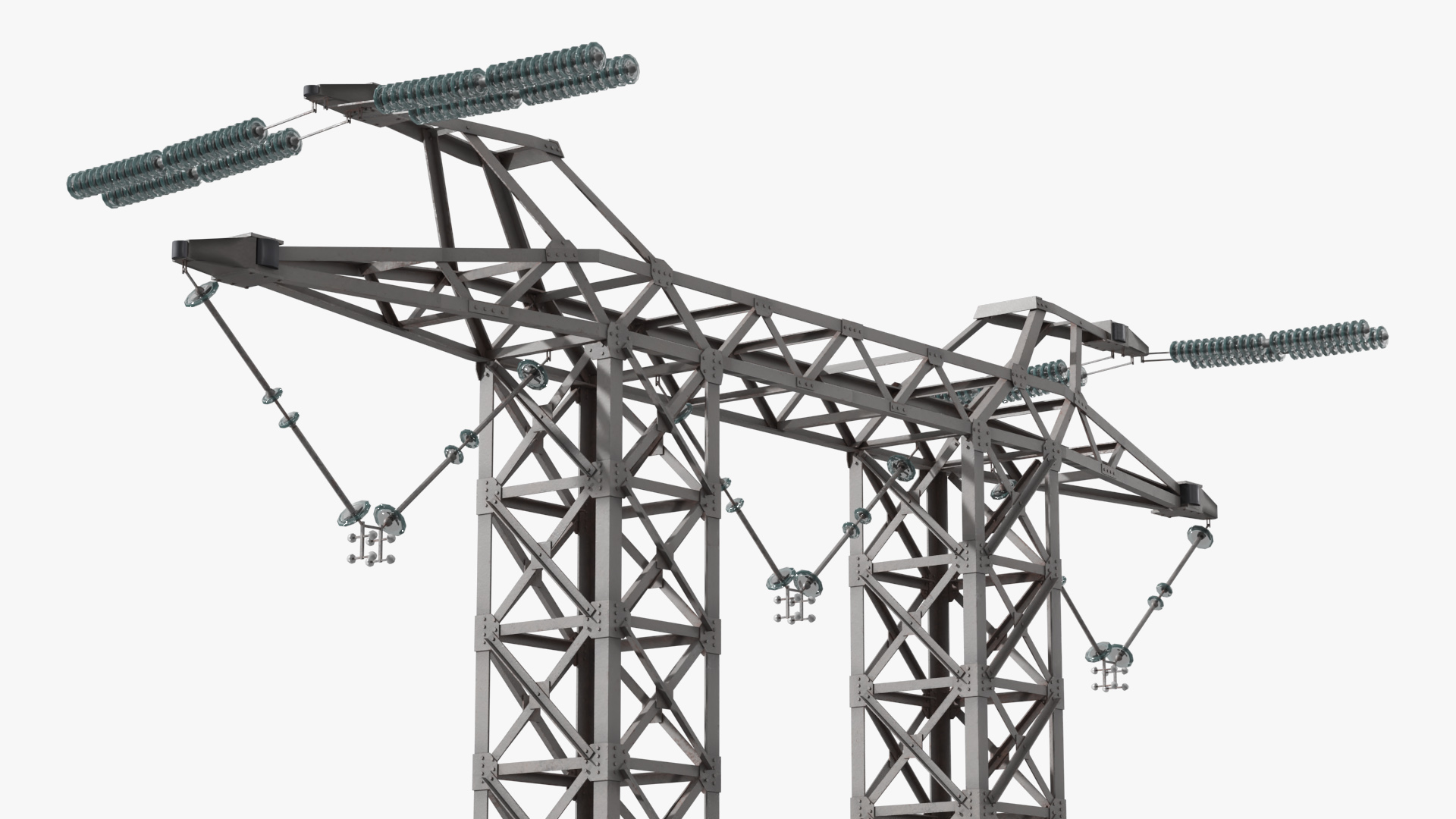 Lattice H Frame Power Structure - view 5