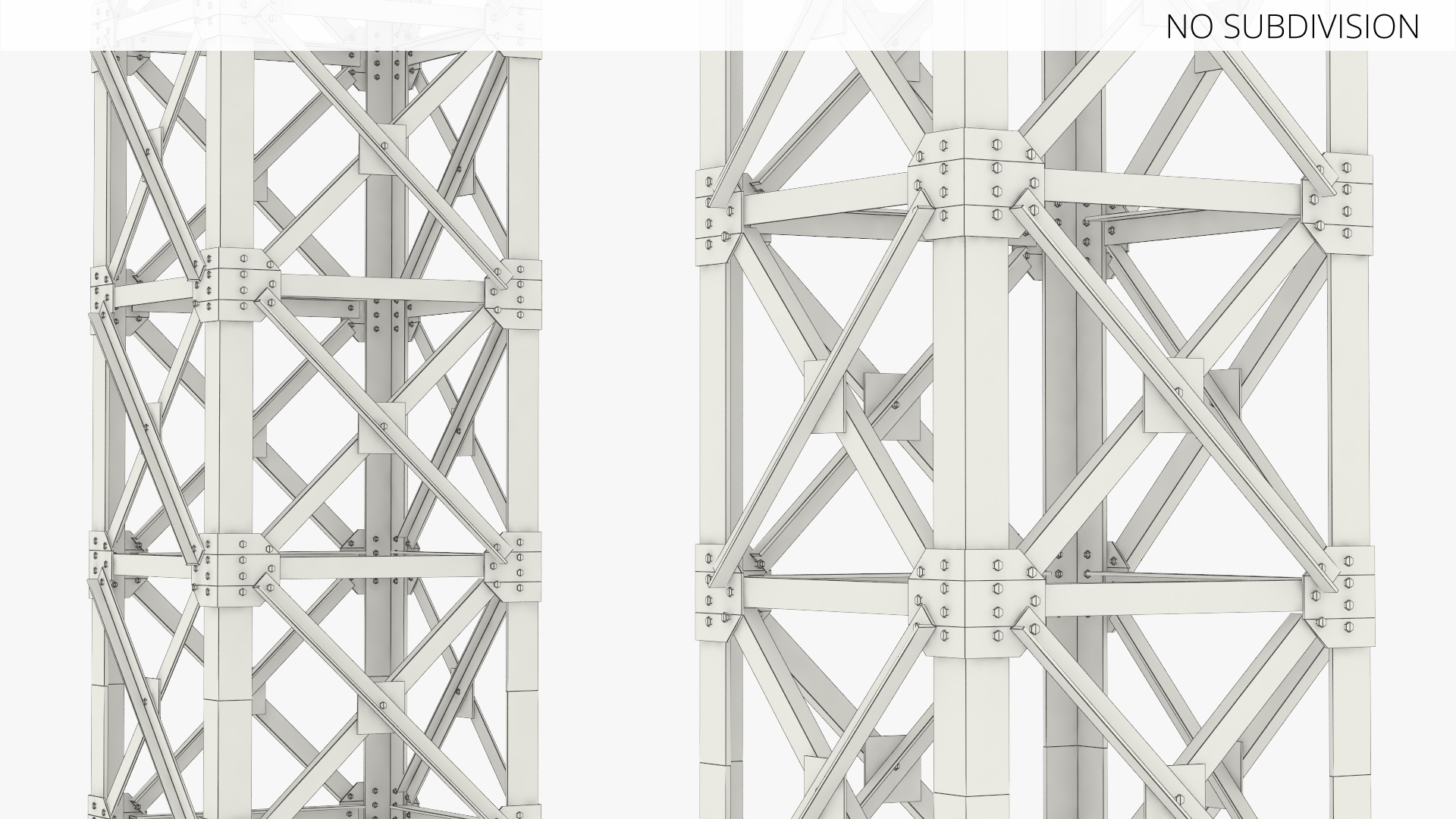 Lattice H Frame Power Structure - view 8