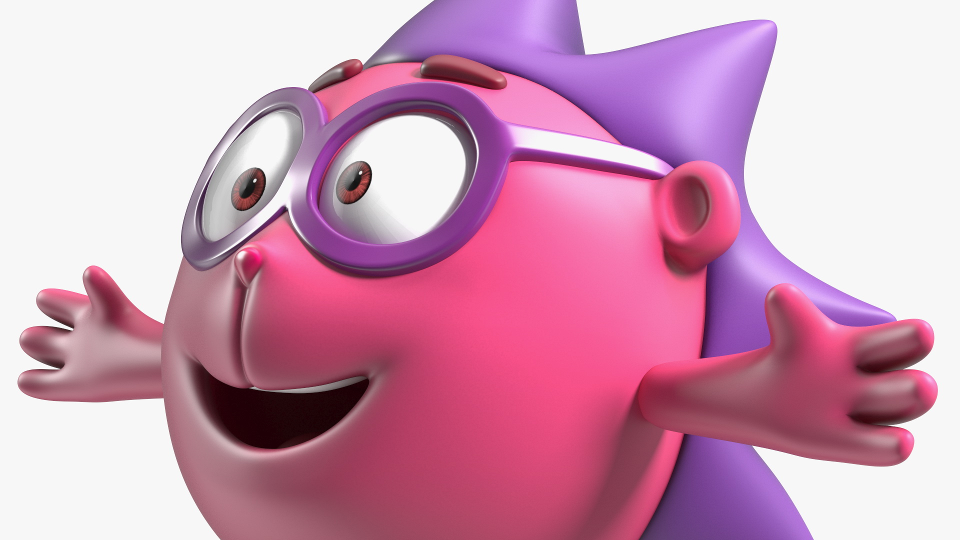 3D Chiko Character Kikoriki Rigged