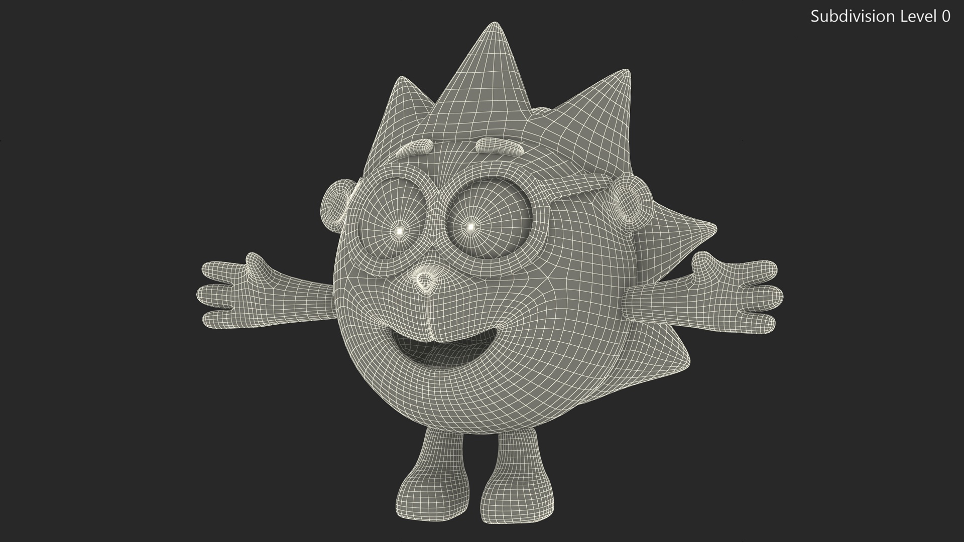 3D Chiko Character Kikoriki Rigged