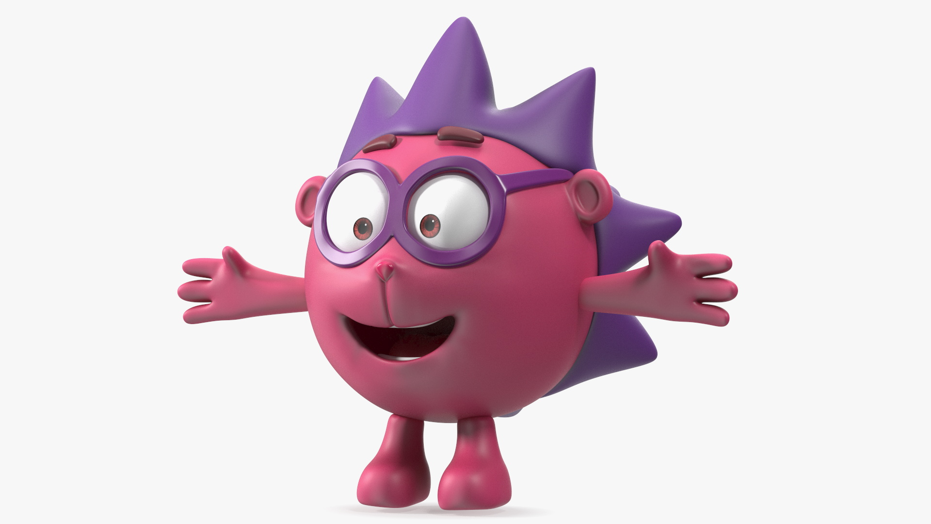 3D Chiko Character Kikoriki Rigged