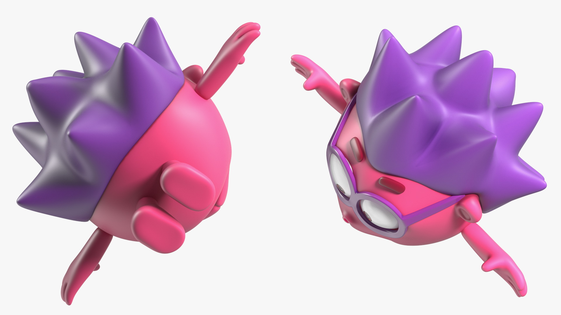 3D Chiko Character Kikoriki Rigged