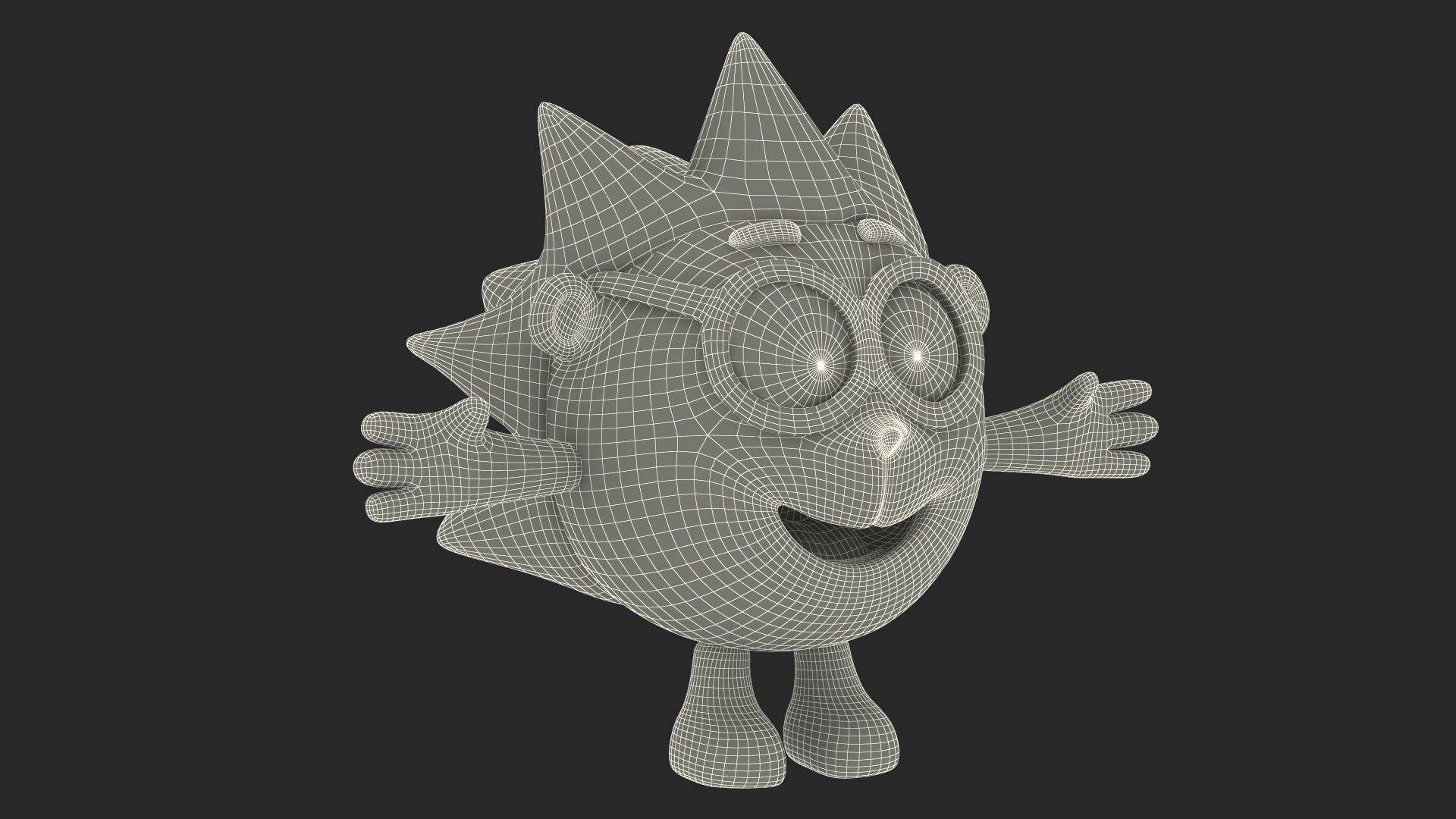 3D Chiko Character Kikoriki Rigged