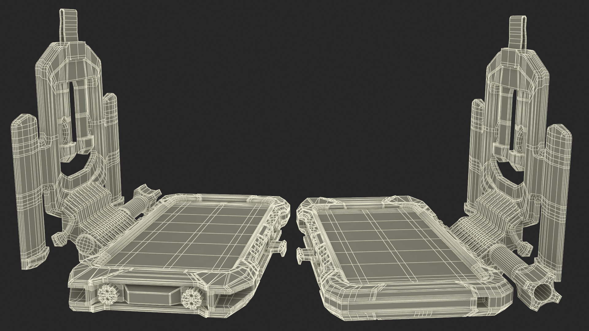 3D Galaxy S23 Tactical Edition Sand with Holder Fur model
