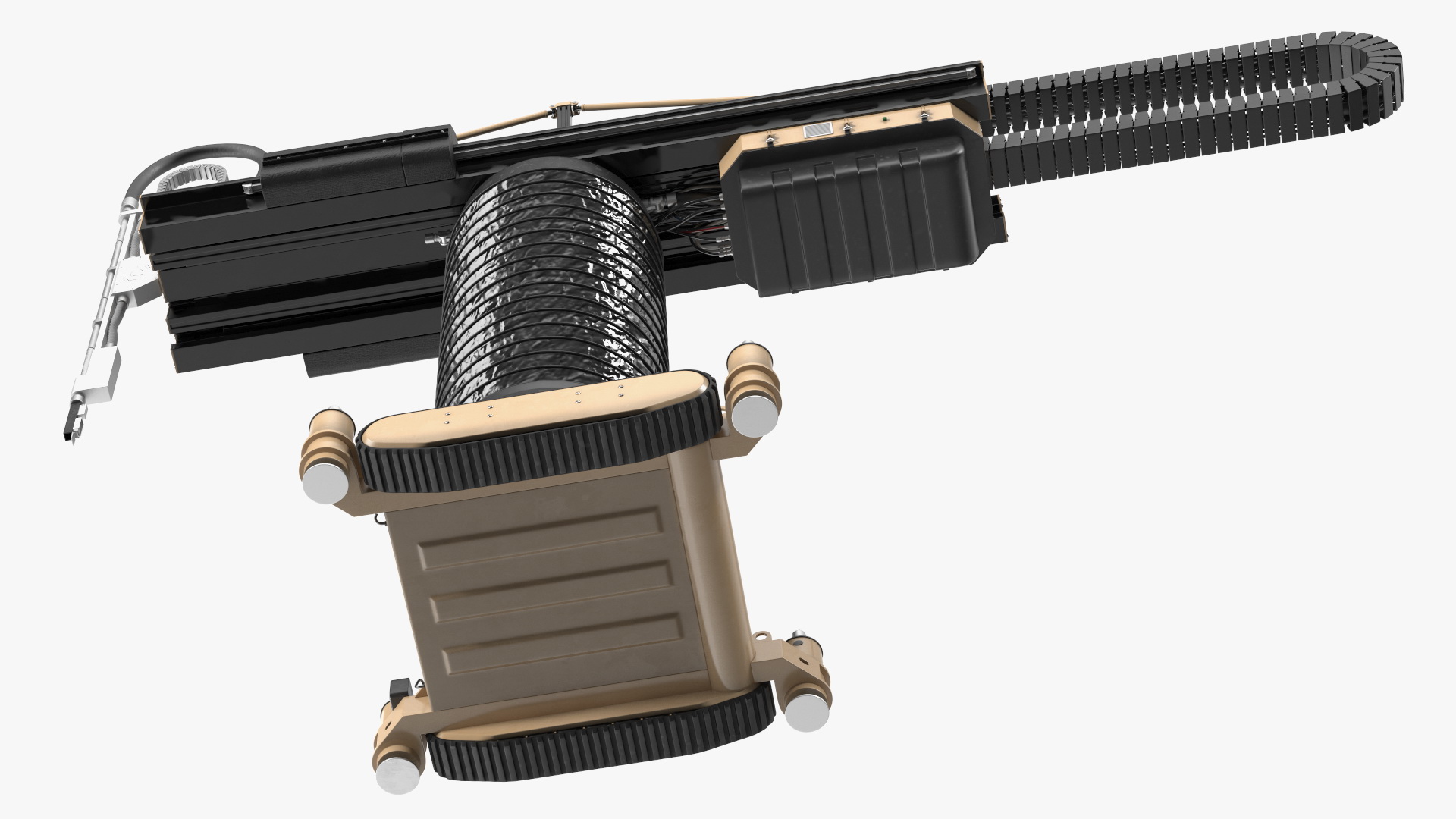 Apis Cor Construction 3D Printer Rigged 3D model
