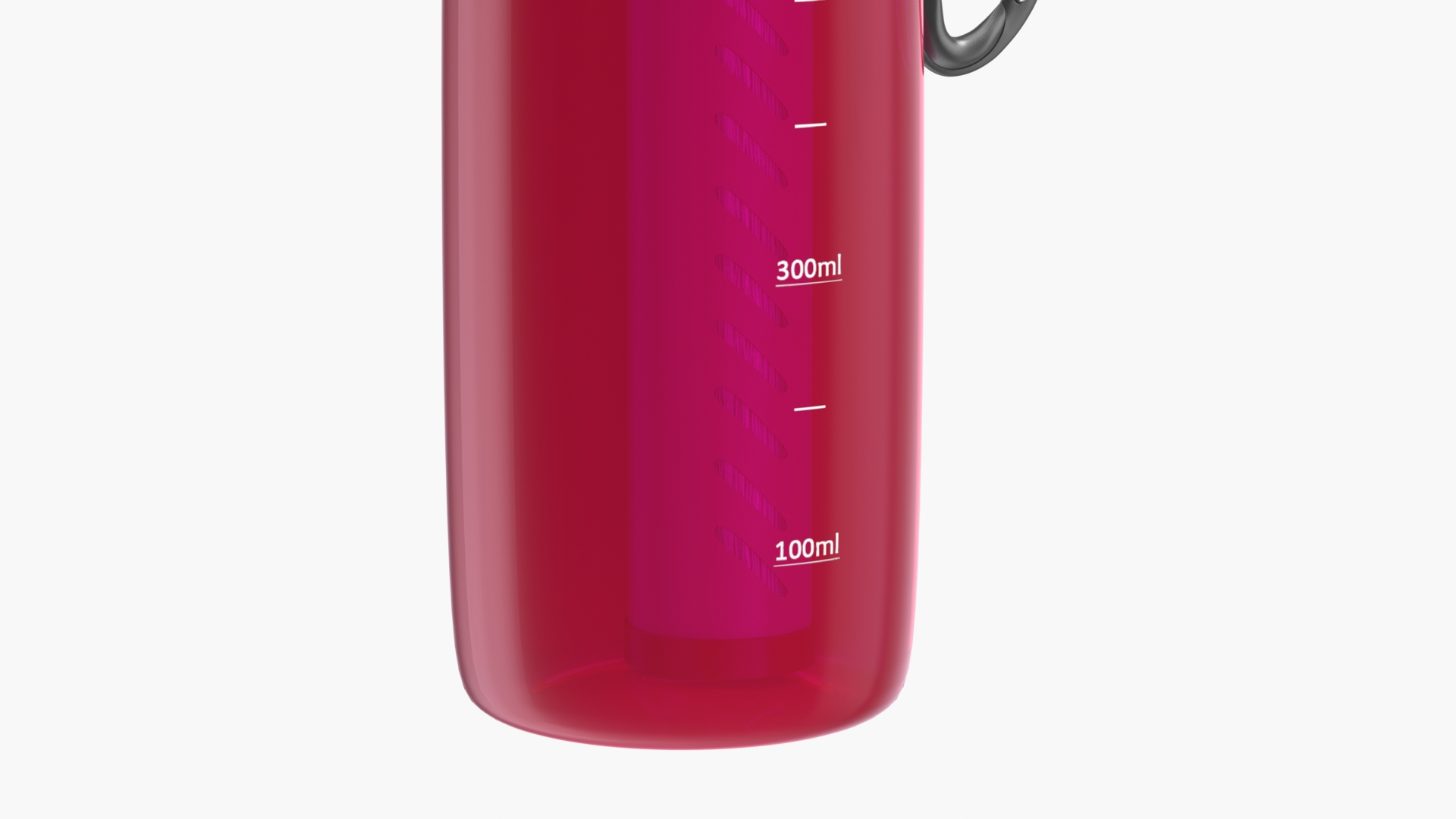 Personal Water Bottle with Filter Red 3D