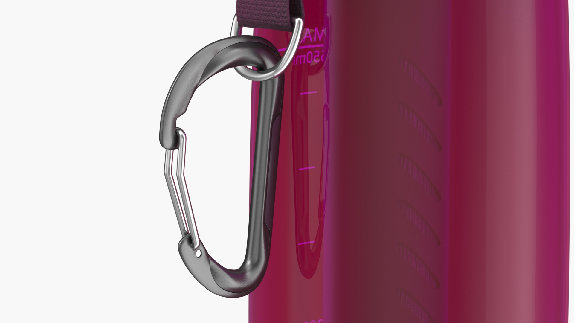 Personal Water Bottle with Filter Red 3D