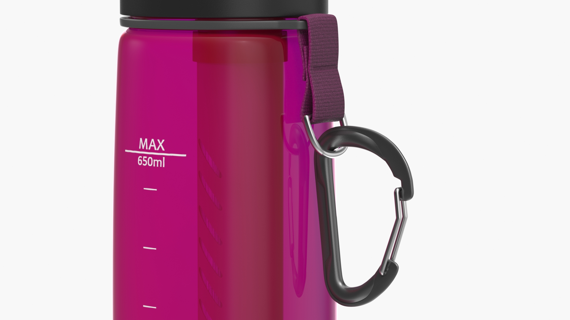 Personal Water Bottle with Filter Red 3D