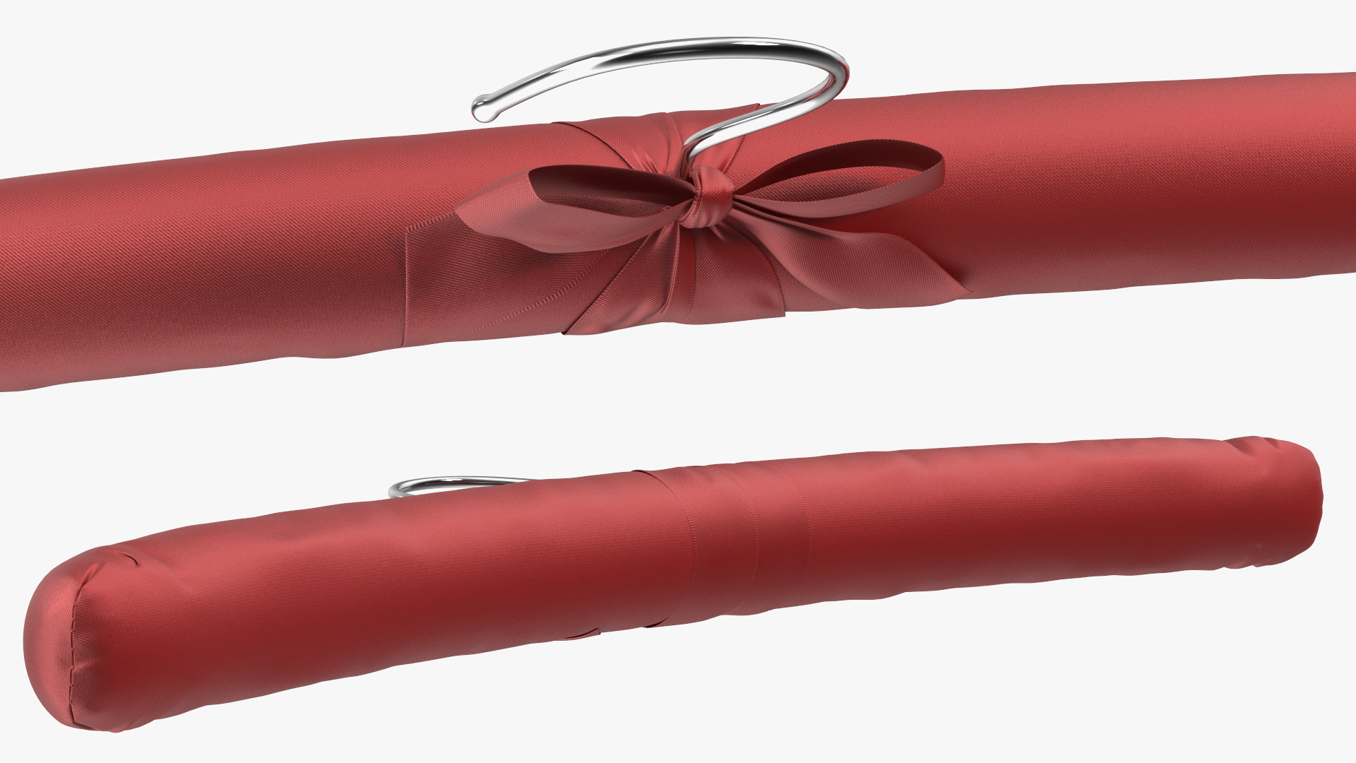 Soft Satin Rack Red 3D model