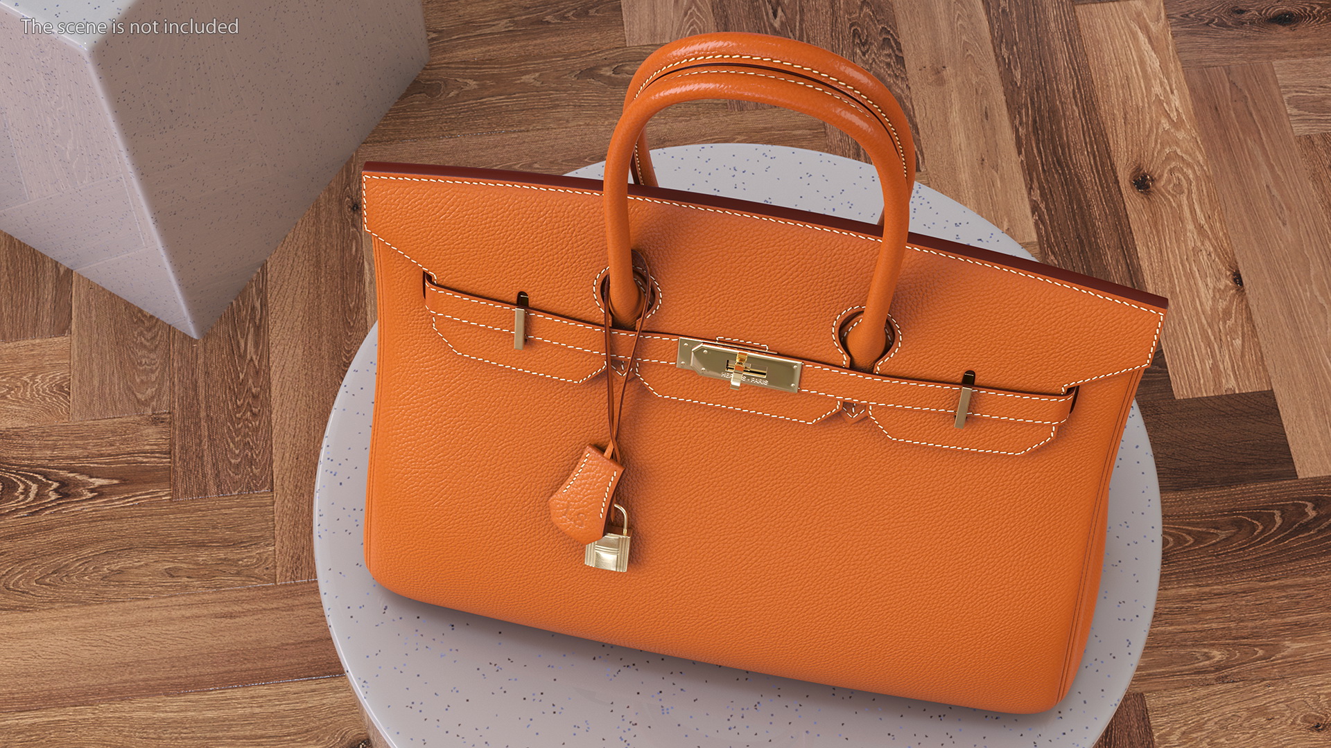 Hermes Birkin Bag 3D