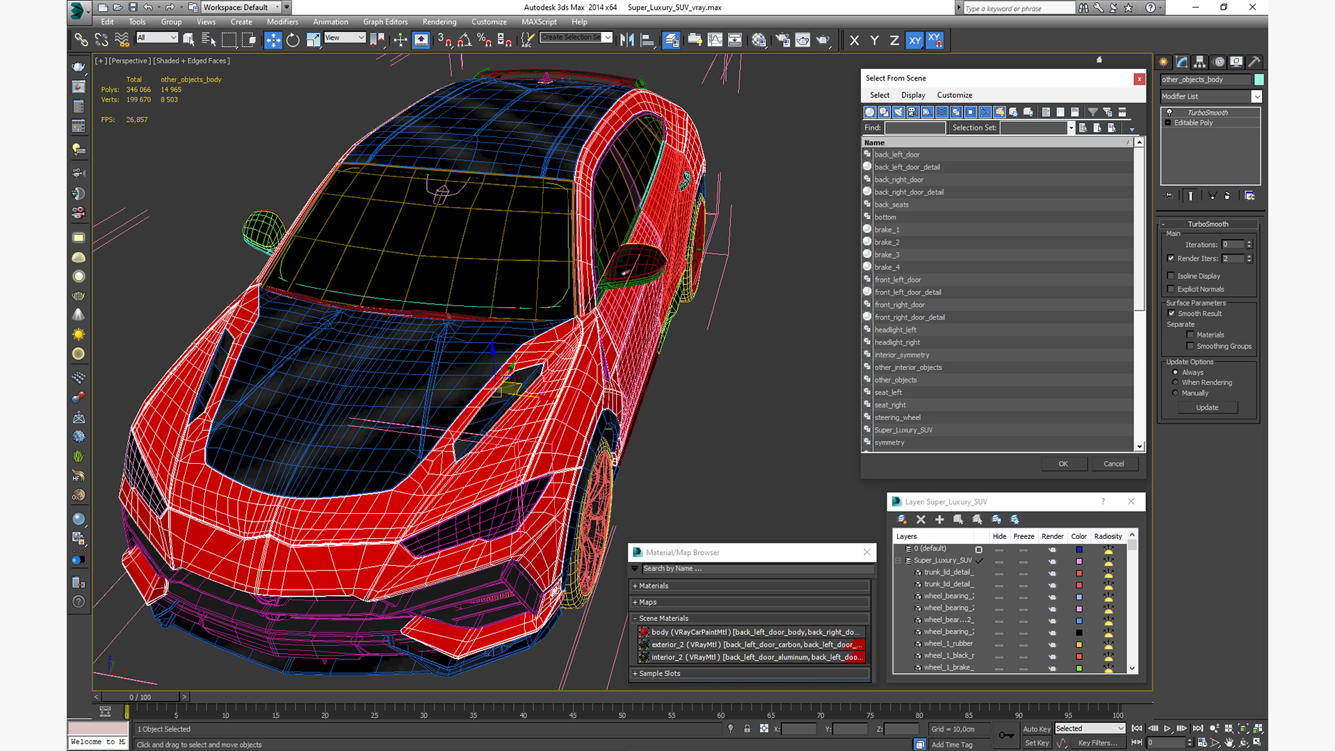 3D Super Luxury SUV