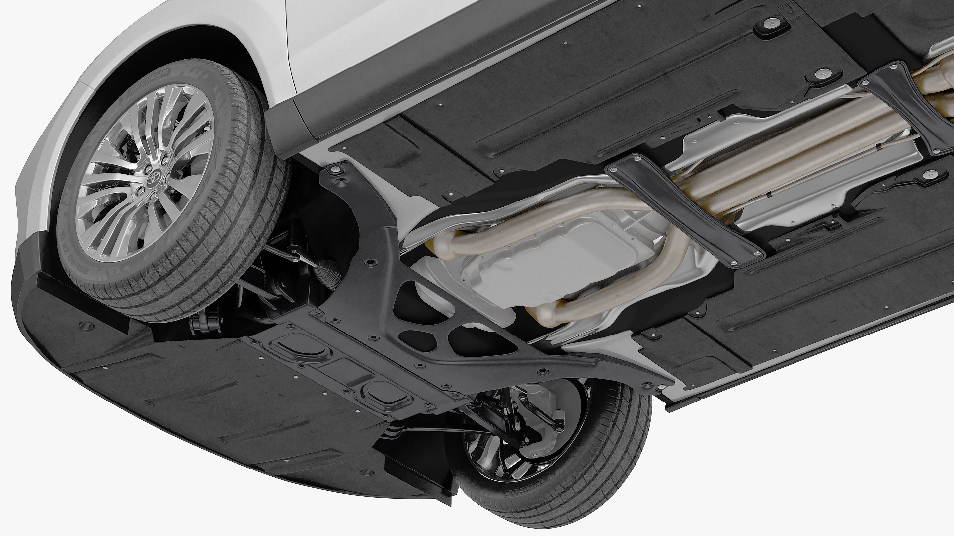 3D Hybrid SUV Toyota Venza model