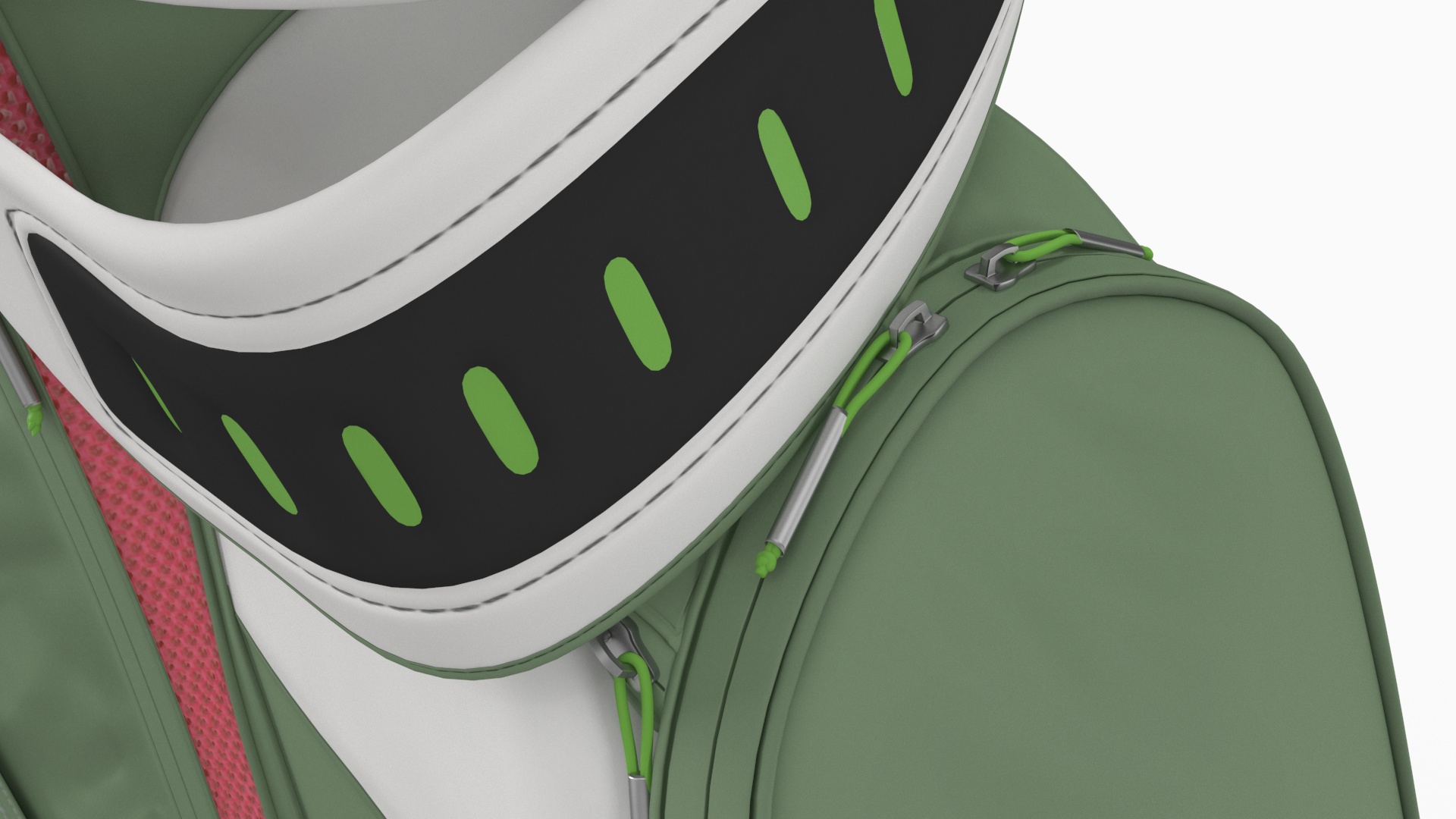 Golf Bag with Stand 3D model