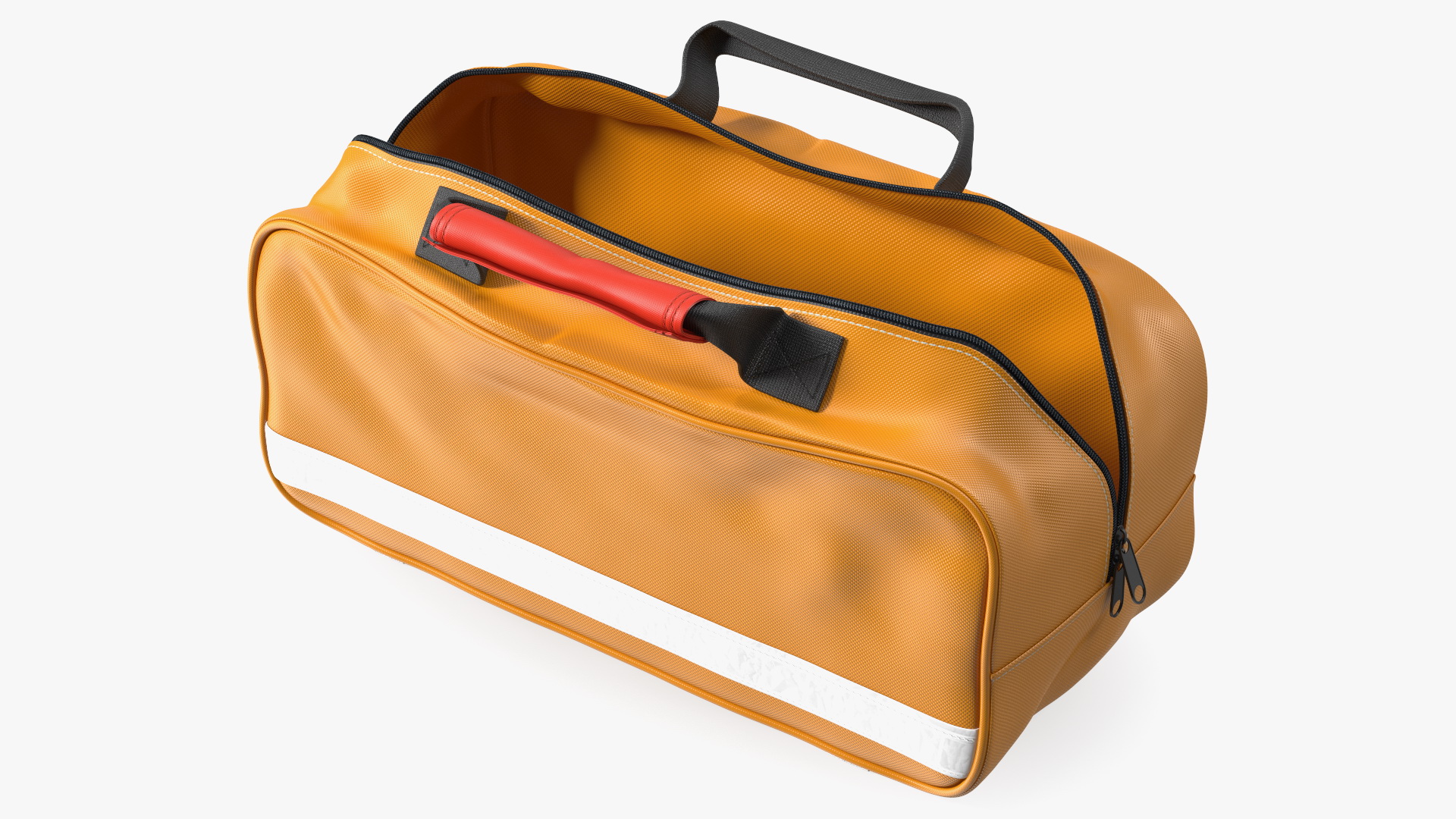First Secure Car Travel Kit Bag Open Empty 3D