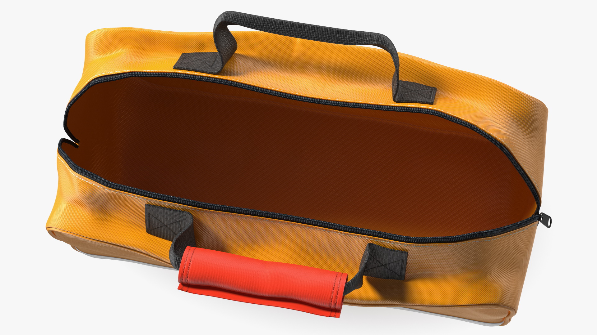First Secure Car Travel Kit Bag Open Empty 3D