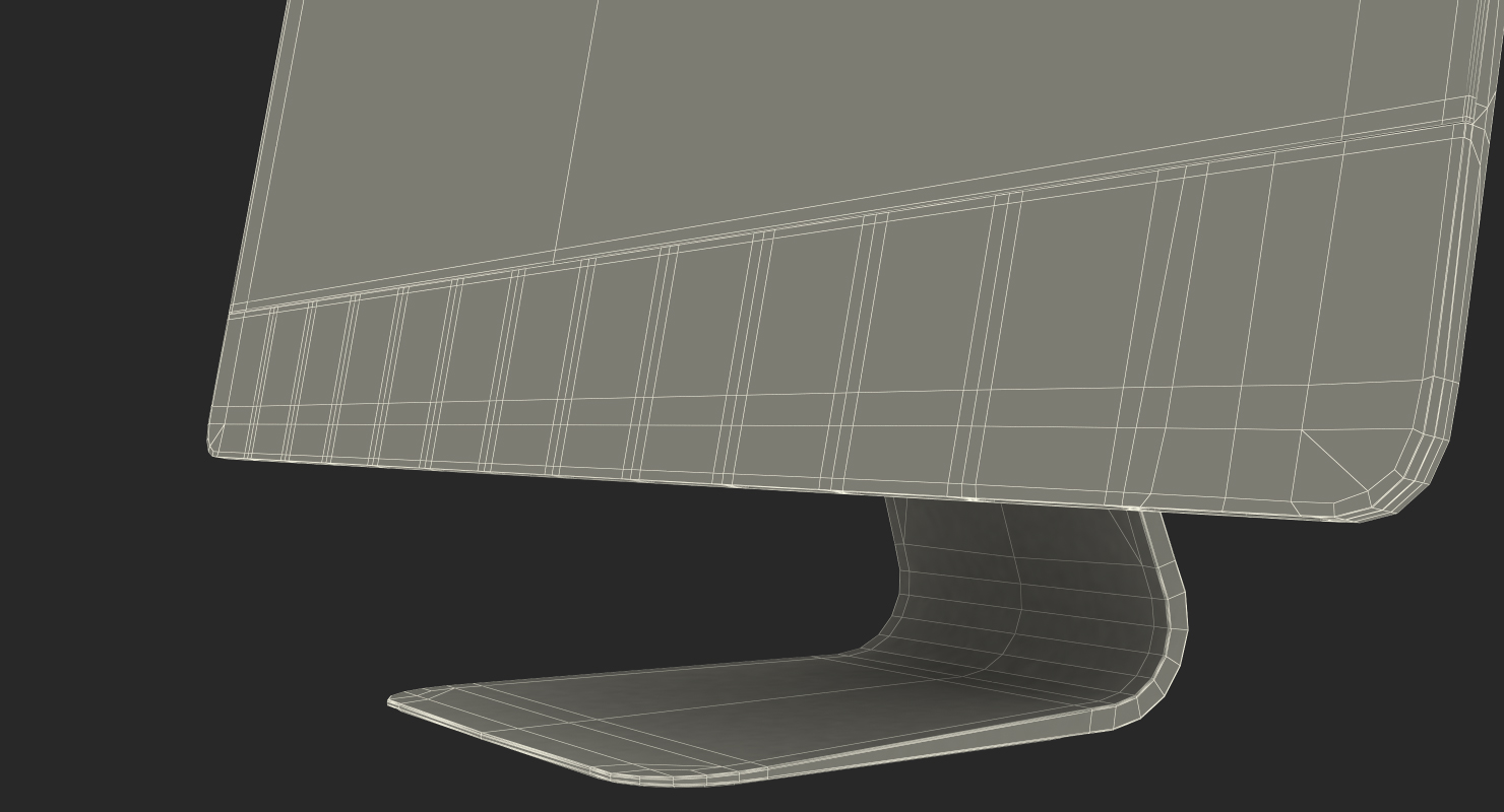 iMac Retina 5K Display Silver 3D model