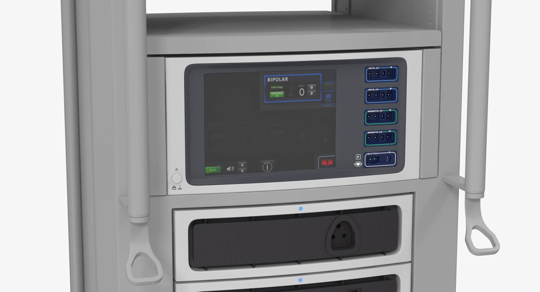 3D Da Vinci Surgical System Rigged