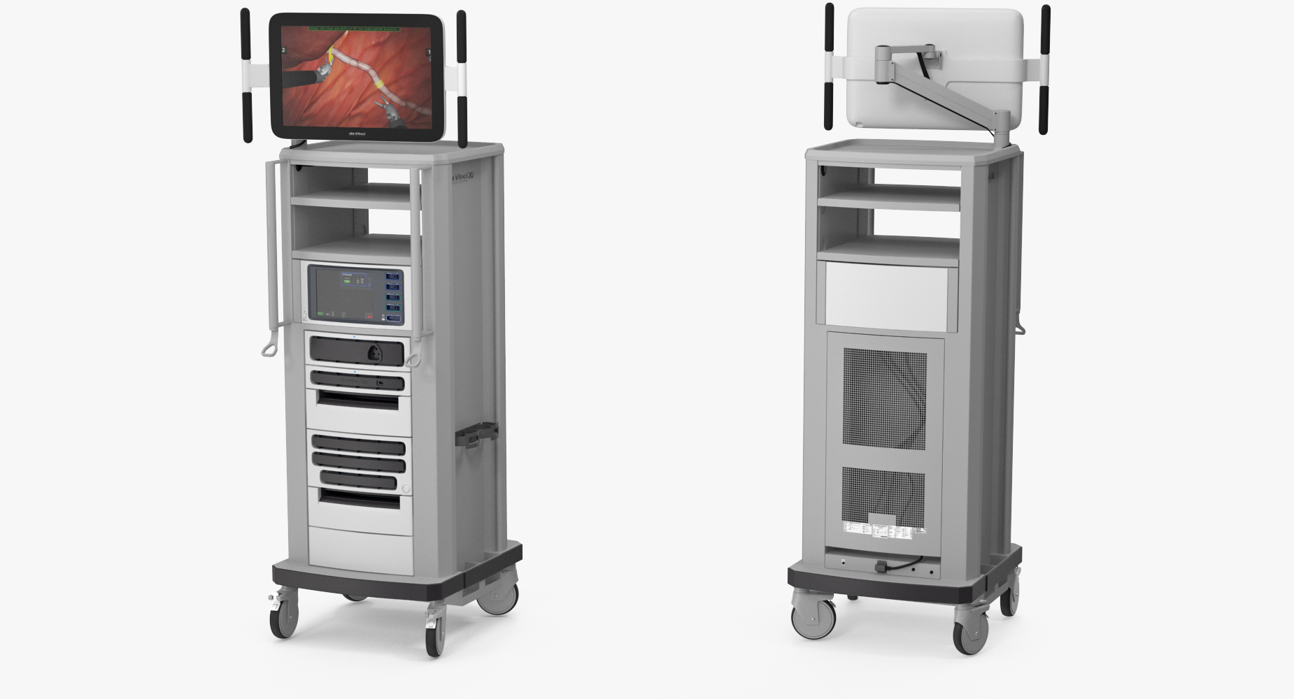 3D Da Vinci Surgical System Rigged