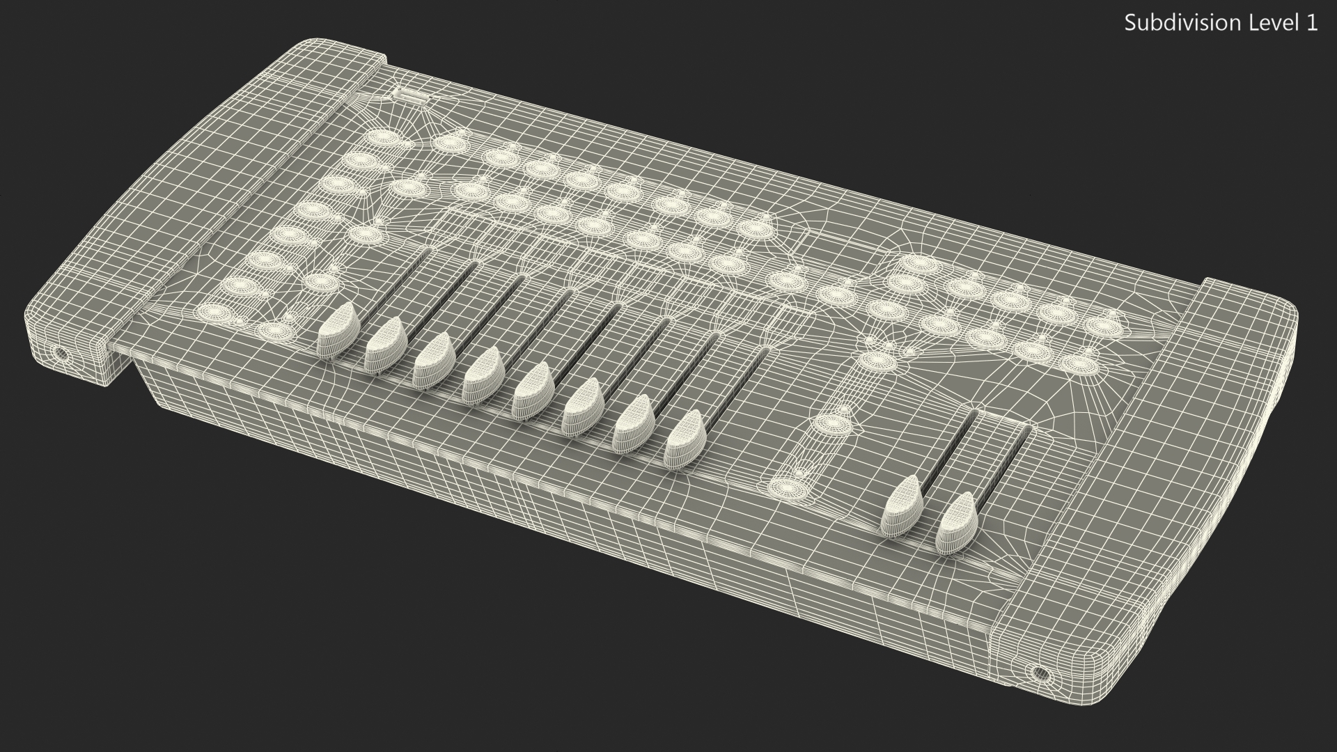 Universal DMX Light Controller OFF 3D model