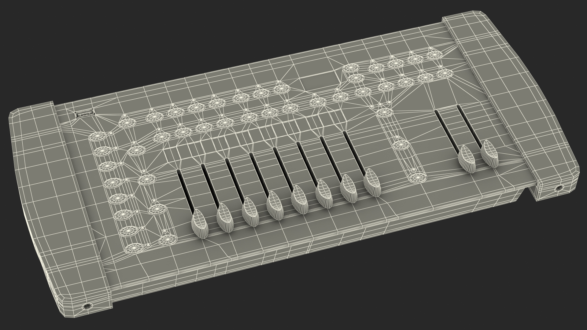 Universal DMX Light Controller OFF 3D model
