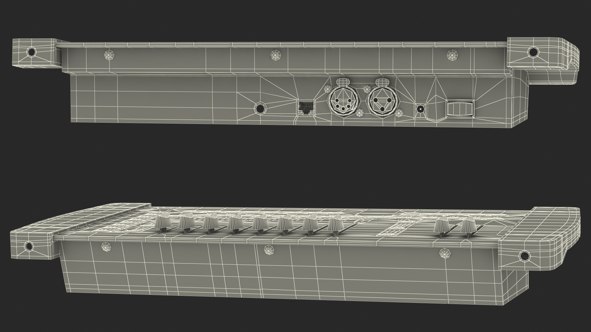 Universal DMX Light Controller OFF 3D model