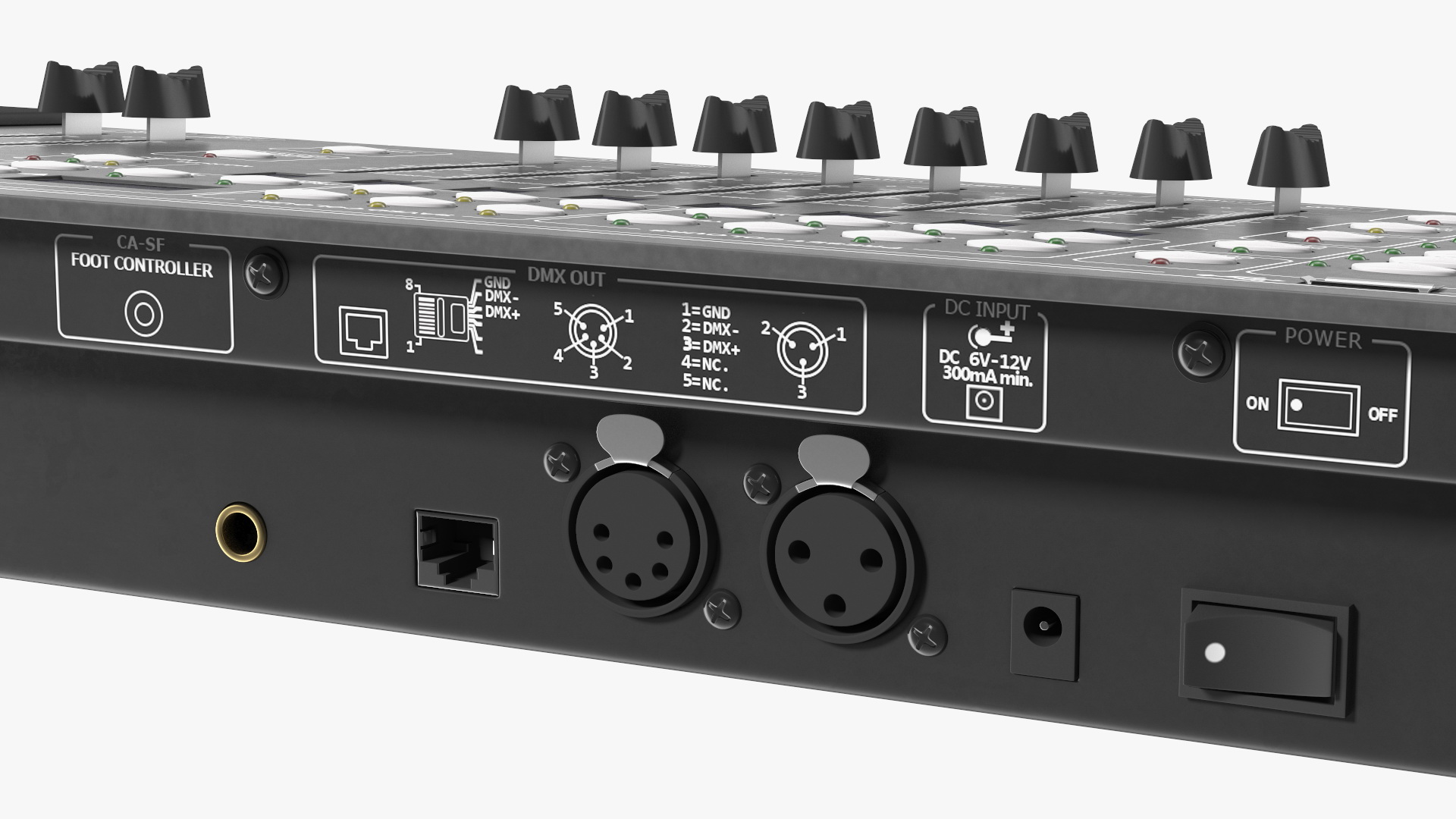 Universal DMX Light Controller OFF 3D model