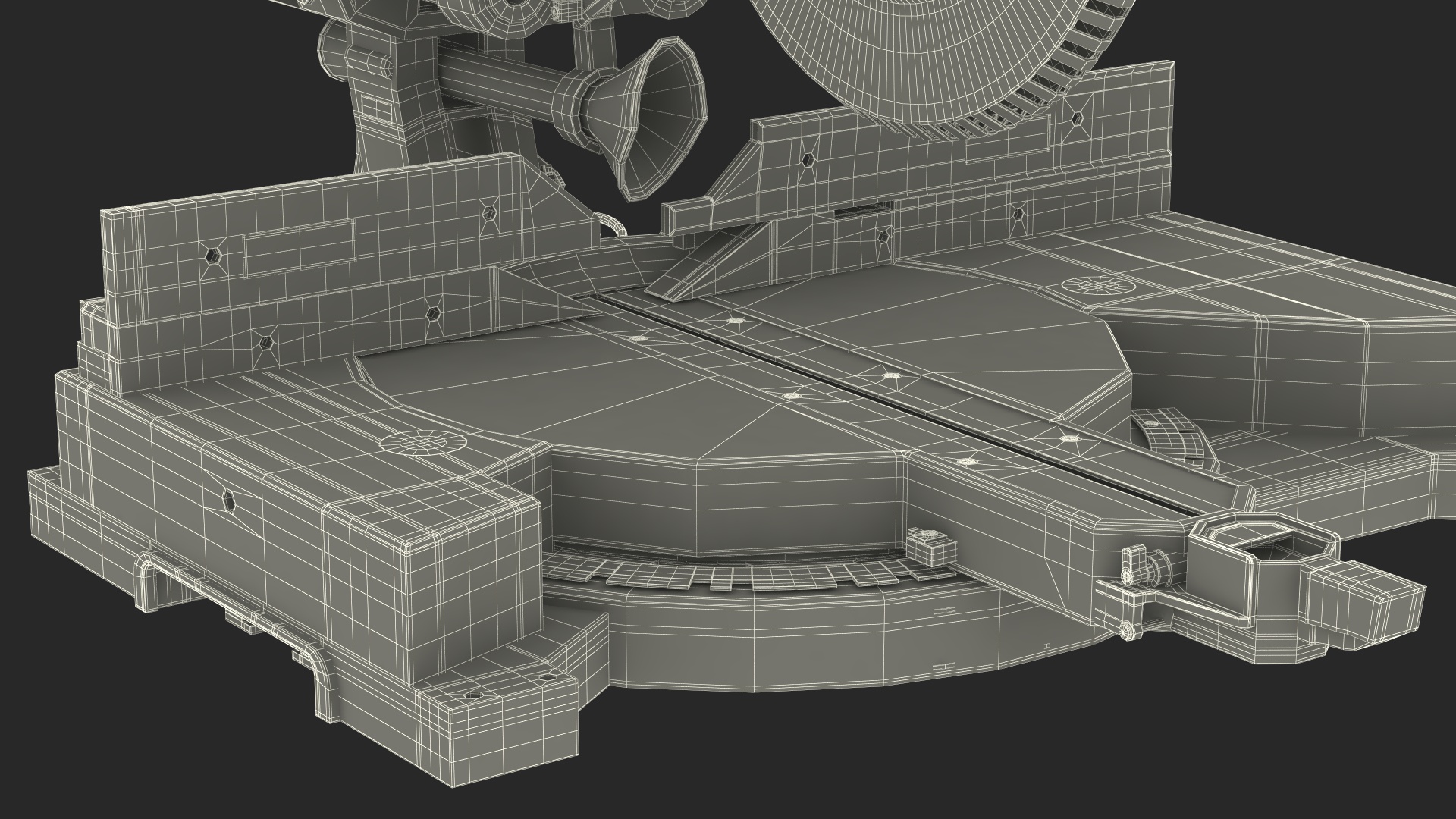 3D model Compound Miter Saw Dewalt