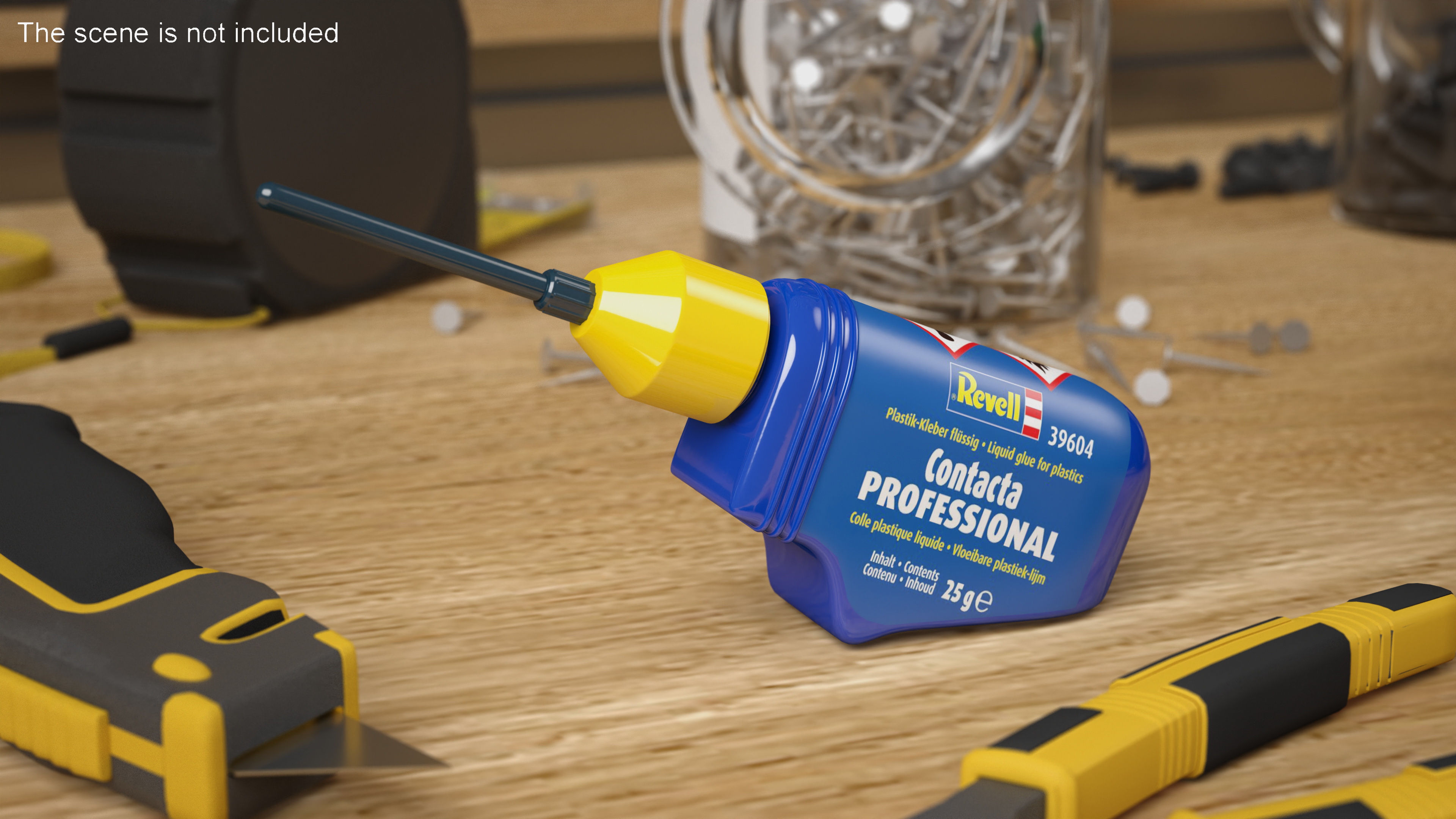 3D Plastic Glue Revell Contacta model