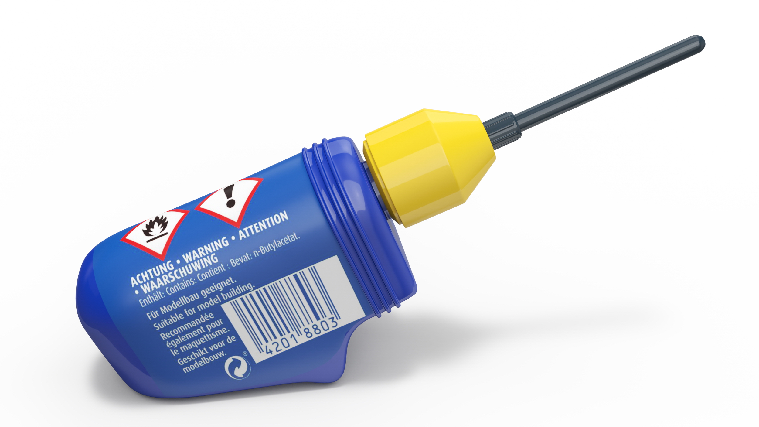 3D Plastic Glue Revell Contacta model