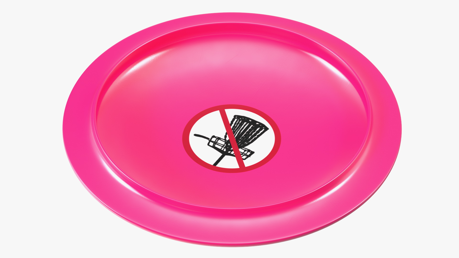 3D Frisbee Fetch Saucer Dog Toy model